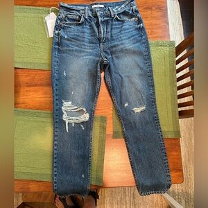 Grlfrd jeans. High rise skinny leg size 28